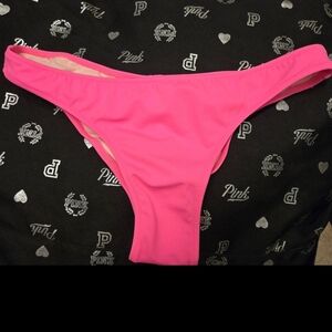 Victoria's Secret Hot Pink Bikini Bottom